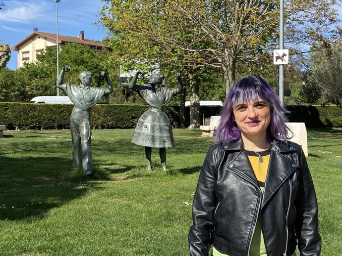 Archivo - Laura Bravo concejala de IU en el Ayuntamiento de Lardero