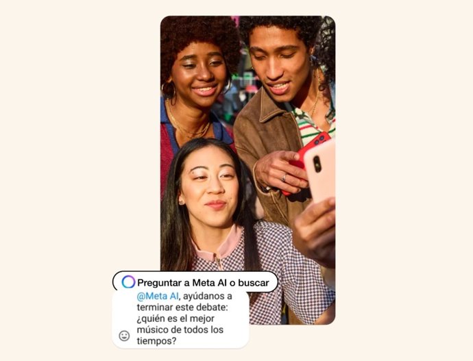 Recurso da Meta AI no WhatsApp