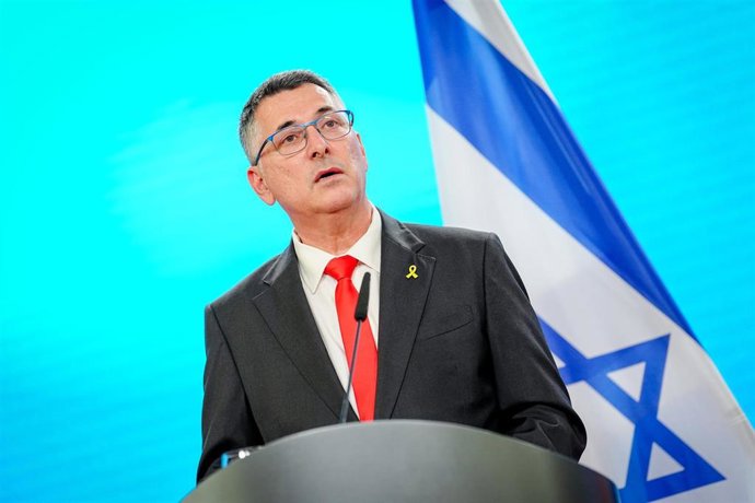 Archivo - El ministro de Exteriores de Israel, Gideon Saar.
