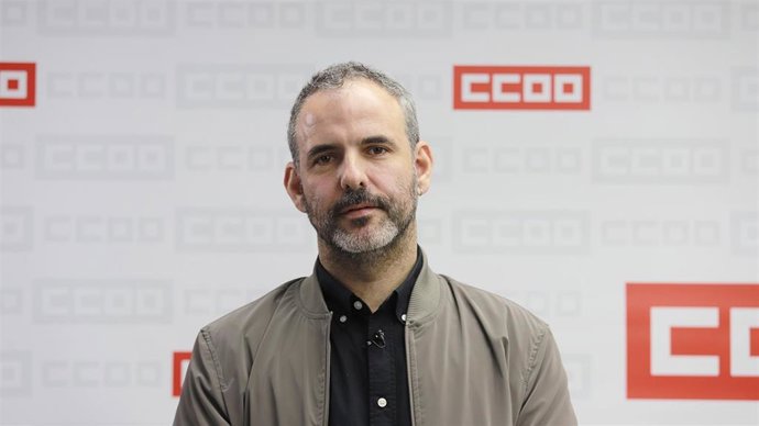 Carlos Gutiérrez, secretario confederal de Estudios y Discurso de CCOO