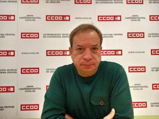 Archivo - Juan Zamora, Responsable de CCOO en la Administración General del Estado en Albacete.