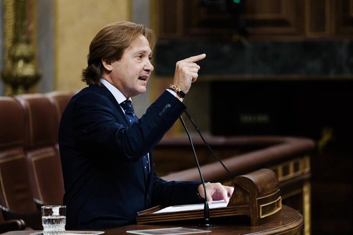 Archivo - El diputado de Vox Jorge Campos.