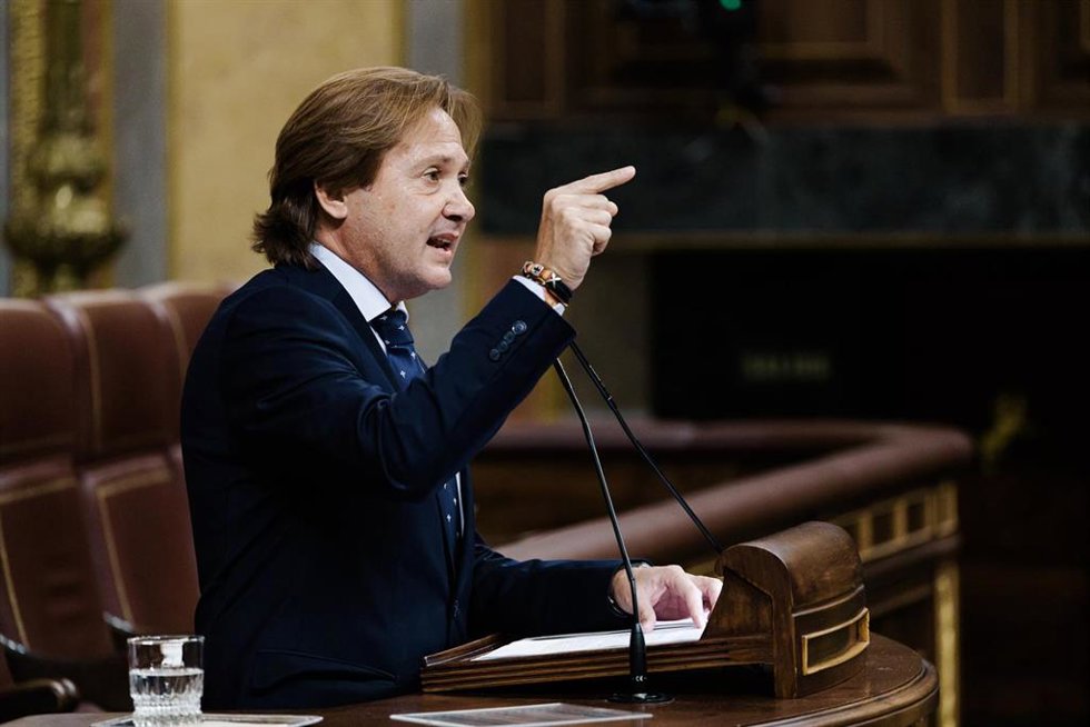Archivo - El diputado de Vox Jorge Campos.