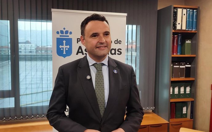 El consejero de Hacienda, Justicia y Asuntos Europeos, Guillermo Peláez.