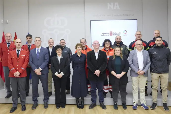 Acto de reconocimiento a los efectivos de emergencias