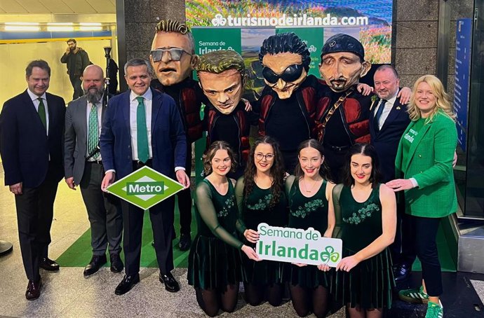 Semana de Irlanda en Metro de Madrid.