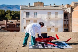 Catalunya pondrá en marcha un servicio de transporte sanitario con drones entre el Hospital del Pallars y el Arnau de Vilanova de Lleida
