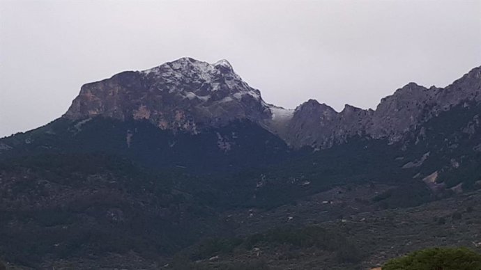 Archivo - Nieve en el Puig Major.