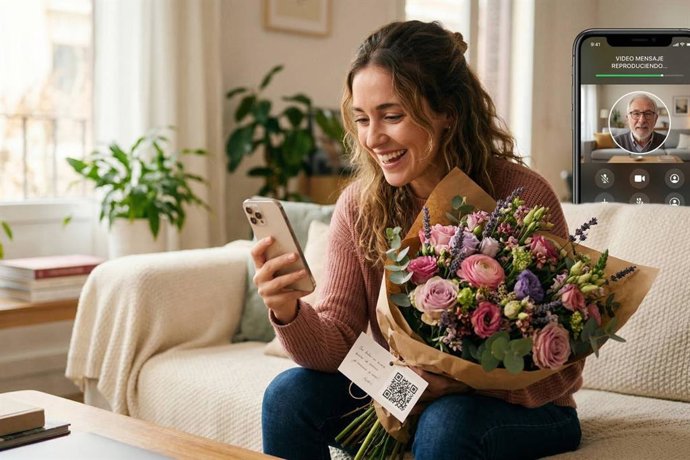 Del pétalo al QR; la digitalización de los sentimientos