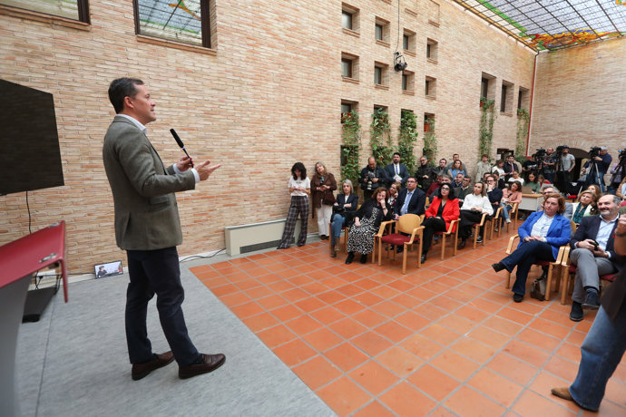 El alcalde de Toledo, Carlos Velázquez.