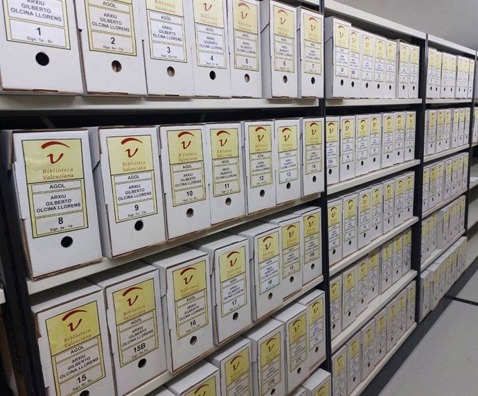 La Biblioteca Valenciana incorpora el archivo profesional del ingeniero industrial alcoyano Gilberto Olcina