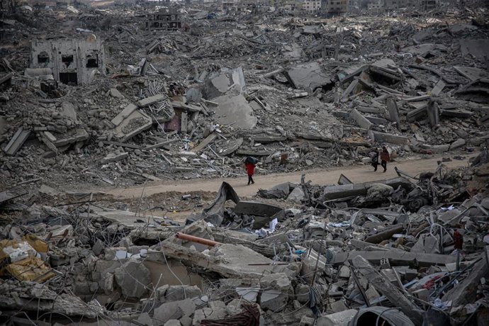 Archivo - Imagen de Gaza.