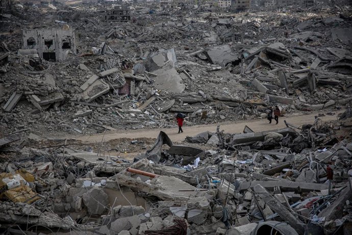 Archivo - Imagen de Gaza.