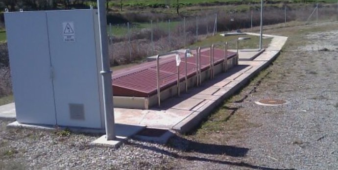 Depuradora de Montmajor (Barcelona).