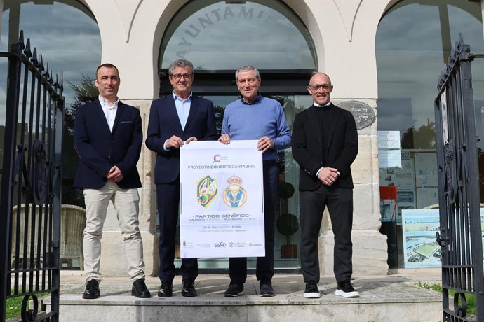 El equipo de fútbol Leyendas del Real Madrid disputará un partido benéfico en Suances para Cohorte Cantabria