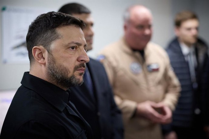 March 13, 2026, Ukraine, Ukraine, Ukraine: Ukrainian President Volodymyr Zelenskyy pays an official visit to Romania for talks with Romanian officials on defense and security cooperation. Bucharest, Romania, March 12, 2026