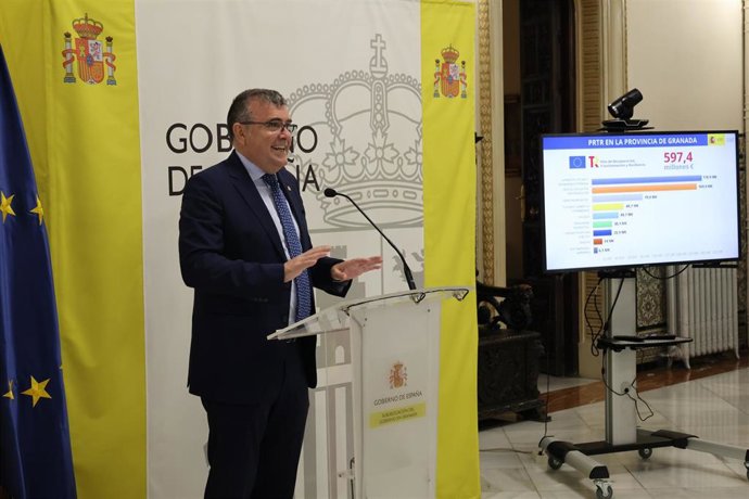 Archivo - El subdelegado del Gobierno en Granada, José Antonio Montilla