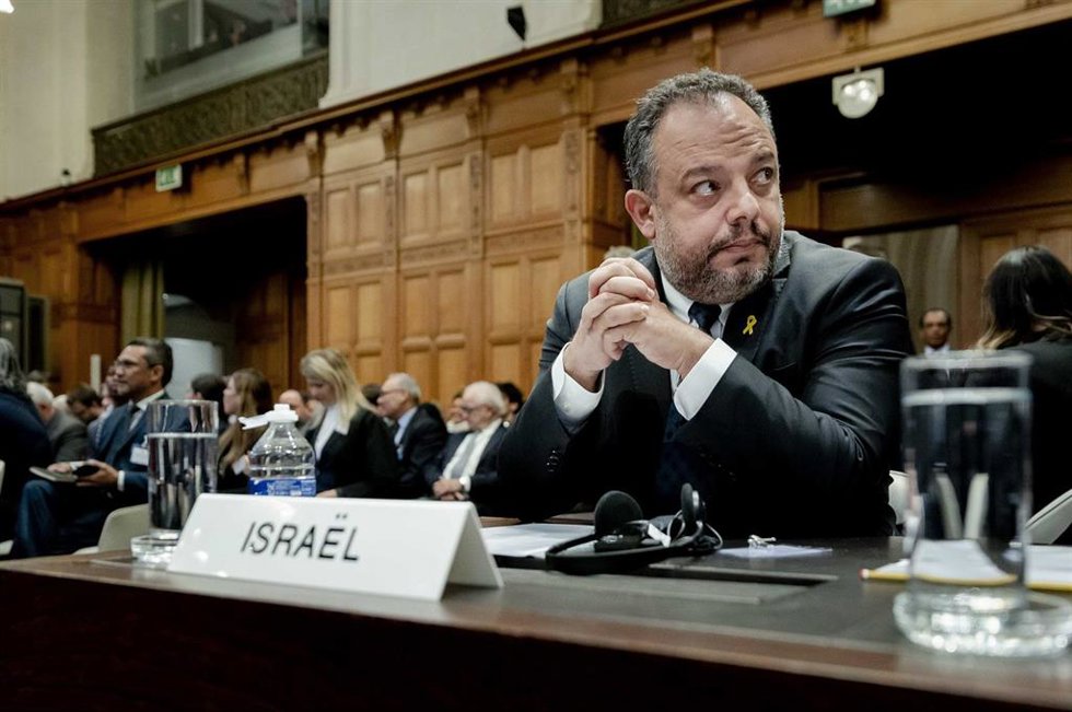 Archivo - Tal Becker, asesor legal de Israel ante la CIJ