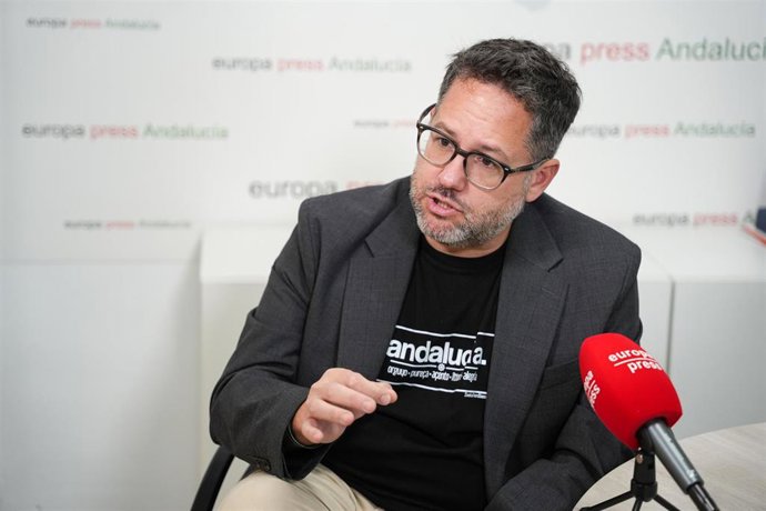 Archivo - El portavoz de Adelante Andalucía y candidato a la Presidencia de la Junta, José Ignacio García, en una imagen de archivo.