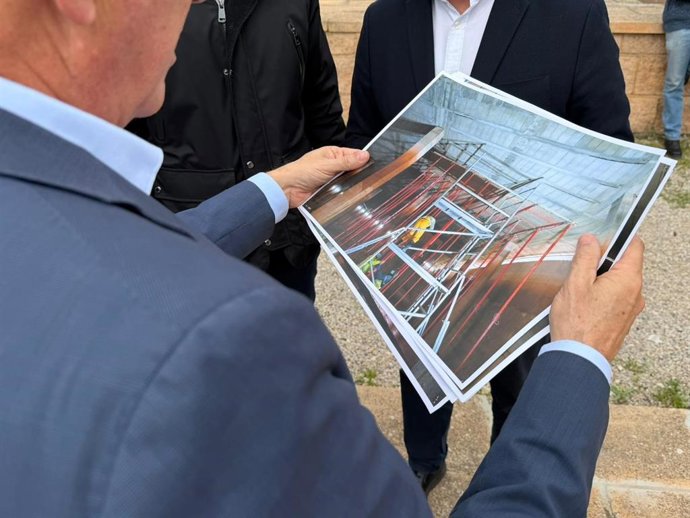 Finalizan las obras del depósito de agua potable de Costa d'en Blanes.