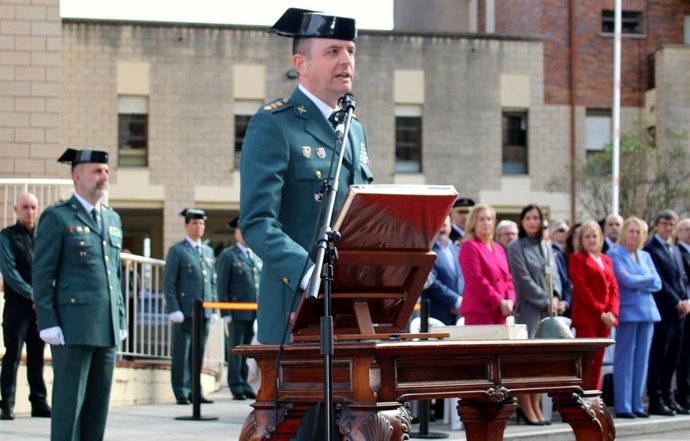 El coronel Jorge Bodelón toma posesión de su cargo como jefe de la Guardia Civil en Cantabria