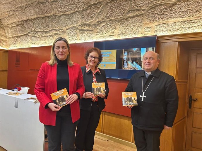 Presentación de la Semana Santa en Santiago, a 13 de marzo de 2026.