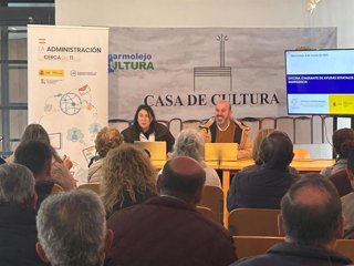 La oficina itinerante sobre ayudas por el temporal en Marmolejo.