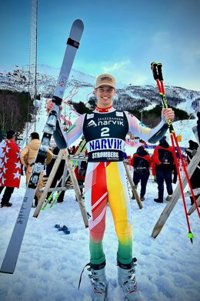 Aleix Aubert, bronce en el gigante del Mundial júnior de Narvik
