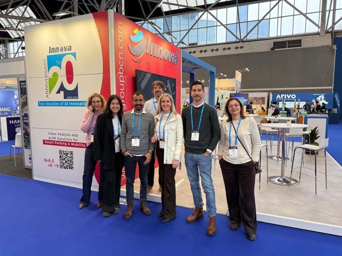 Una representación de la Sociedad Municipal de Aparcamientos y Proyectos (SMAP) en la feria internacional 'Intertraffic Amsterdam'