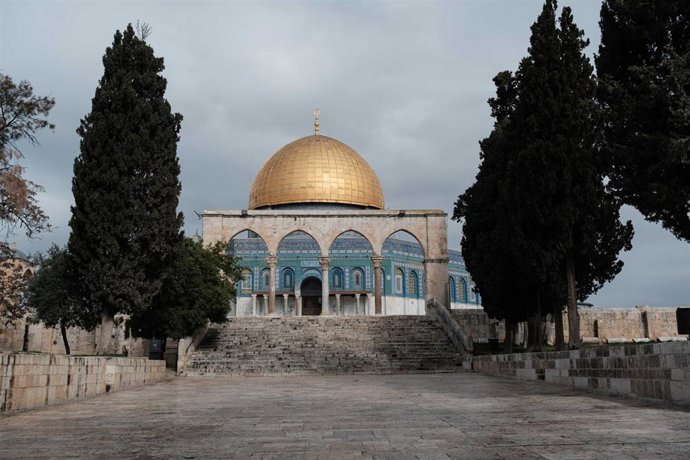Archivo -  Vista de la  Explanada de las Mezquitas, en Jerusalén