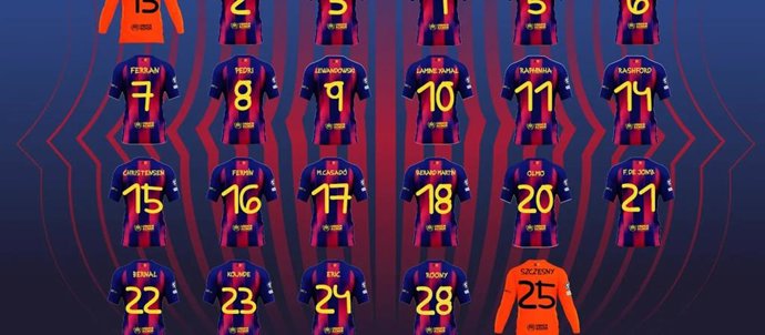 El Barça lucirá en la Champions una tipografía inclusiva creada por Anna Vives por el Día del Síndrome de Down
