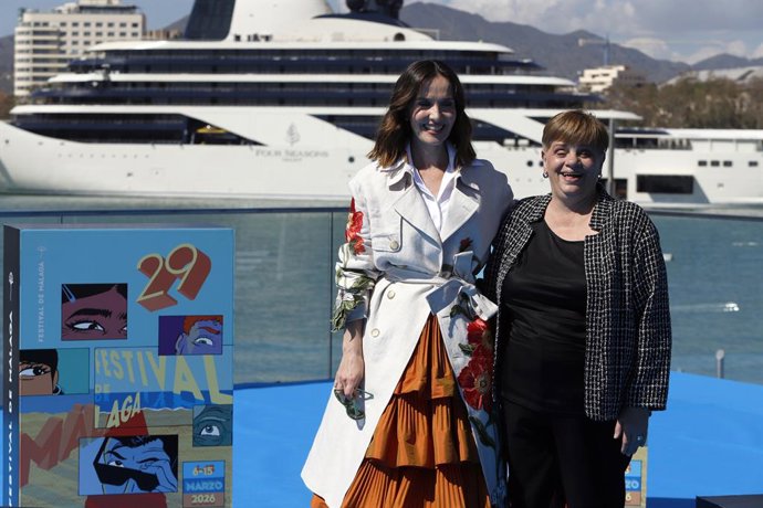Photocall de la película 'La mujer de la fila' en el Festival de Málaga.