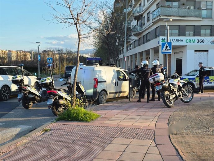 Momento de la detención