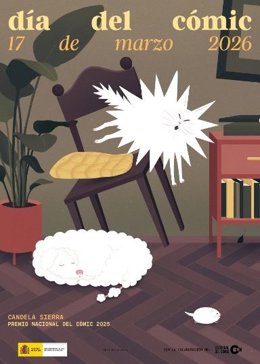 Cartel celebración del IV Día del Cómic y del Tebeo de Cultura