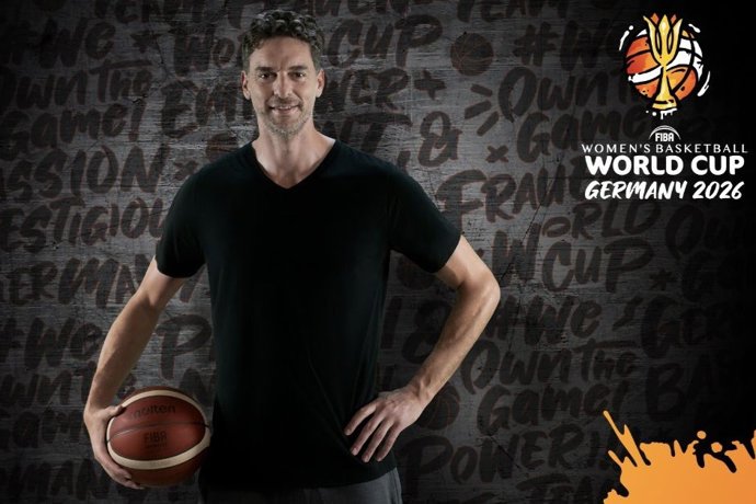 A FIBA nomeia Pau Gasol embaixador global da Copa do Mundo Feminina de 2026.