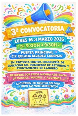 Foto: AMPA CP EULALIA ÁLVAREZ