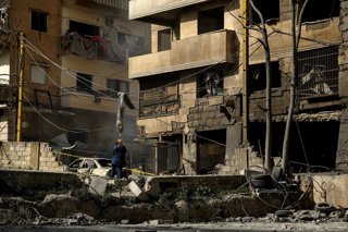 Ataques contra la capital de Líbano, Beirut (archivo).