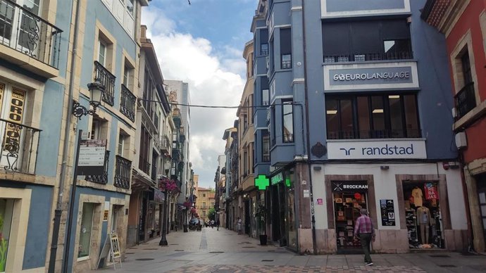 Archivo - Avilés. Calles de Avilés.