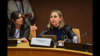 La consellera de Igualdad y Feminismo de la Generalitat, Eva Menor