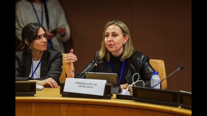 La consellera de Igualdad y Feminismo de la Generalitat, Eva Menor