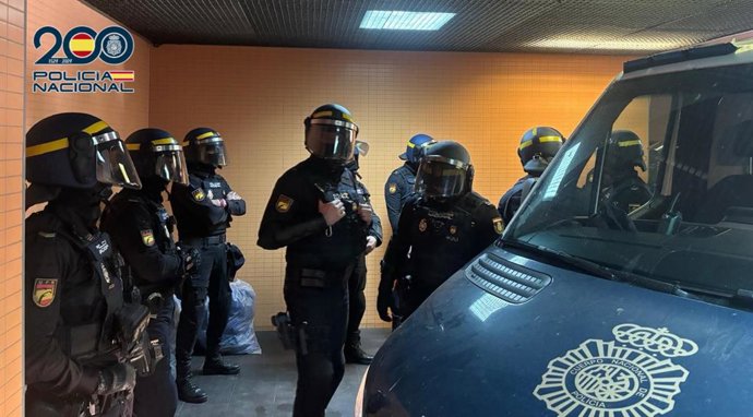 Dispositivo Policía Nacional