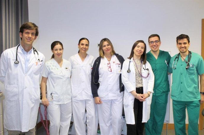 Integrantes del equipo de la Unidad de Cardiopatías Familiares del Hospital General Universitario de Ciudad Real.