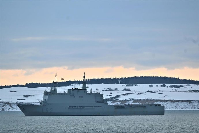 Buque de mando 'Castilla'.