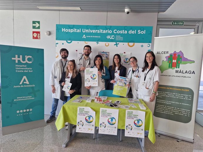 El Hospital Universitario Costa del Sol realiza una campaña sobre la enfermedad renal crónica