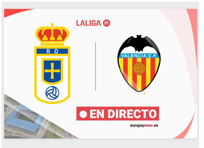 Onces Iniciales probables: Oviedo - Valencia: resumen y estadísticas del partido de la jornada 28 de LaLiga EA Sports