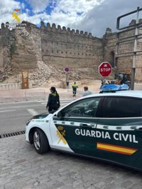Alcalde de Escalona lamenta el derrumbe de la torre del castillo y anuncia una auditoría del estado del inmueble
