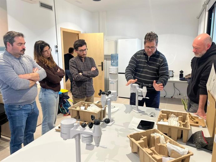El Govern reparte las estaciones meteorológicas del proyecto Xarmet en Eivissa.