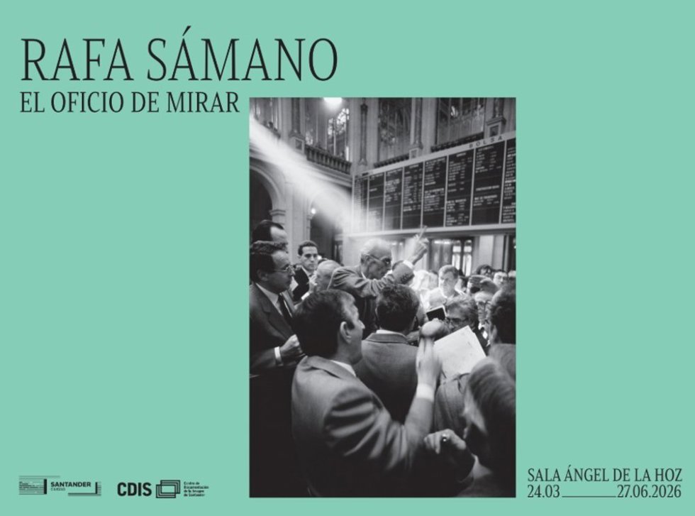 La exposición 'Rafa Sámano. El oficio de mirar' llega el 24 de marzo al CDIS