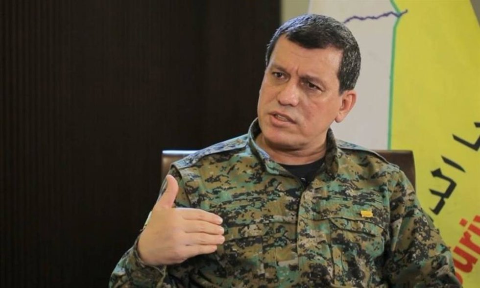 Archivo - El comandante en jefe de las Fuerzas Democráticas Sirias (FDS), Mazloum Abdi, en una imagen de archivo