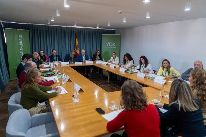 Imagen de la VI Interparlamentaria de Vox Andalucía, Ceuta y Melilla que se ha desarrollado en la ciudad ceutí.